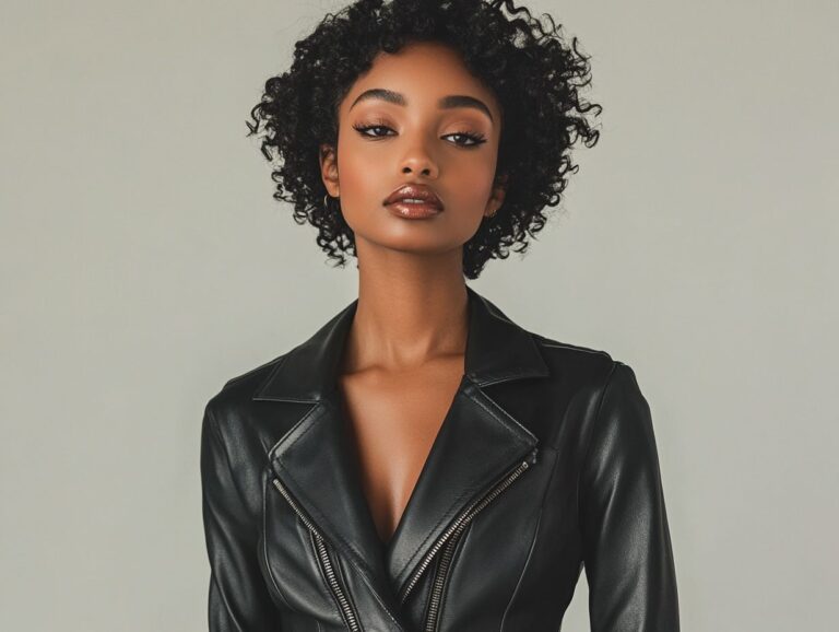 Chic and Ethical Vegan Leather Jacket for a Fashion-Forward Look