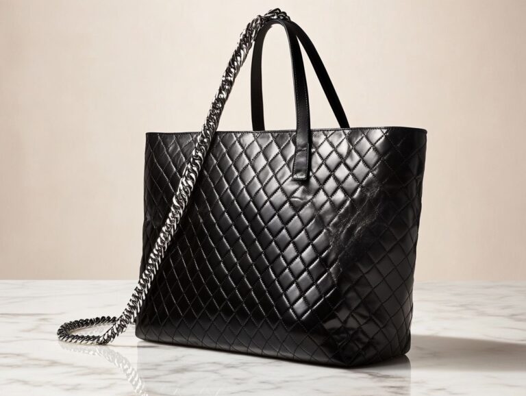 Luxury Tote with Sustainable Materials for the Modern Shopper