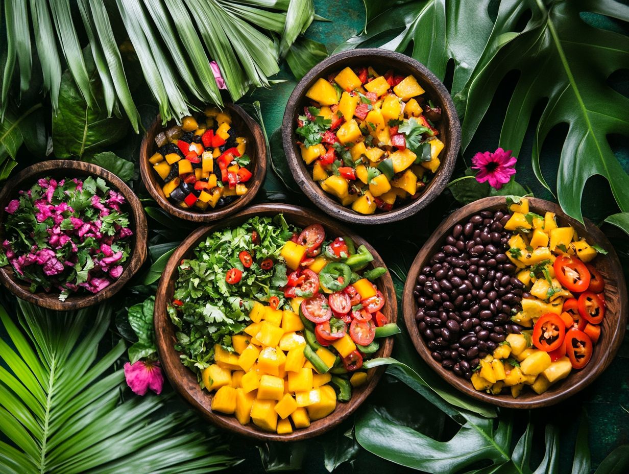 Key Ingredients in Caribbean Vegan Cooking