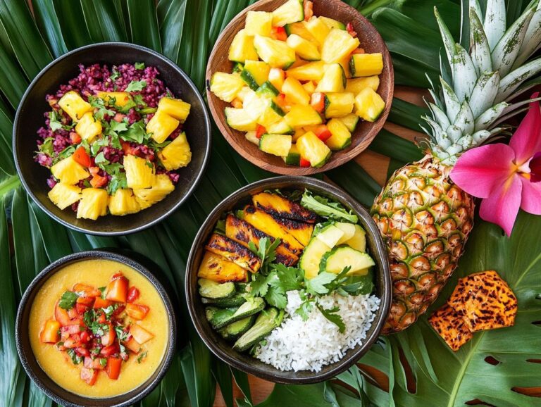 Tropical Vegan Treats