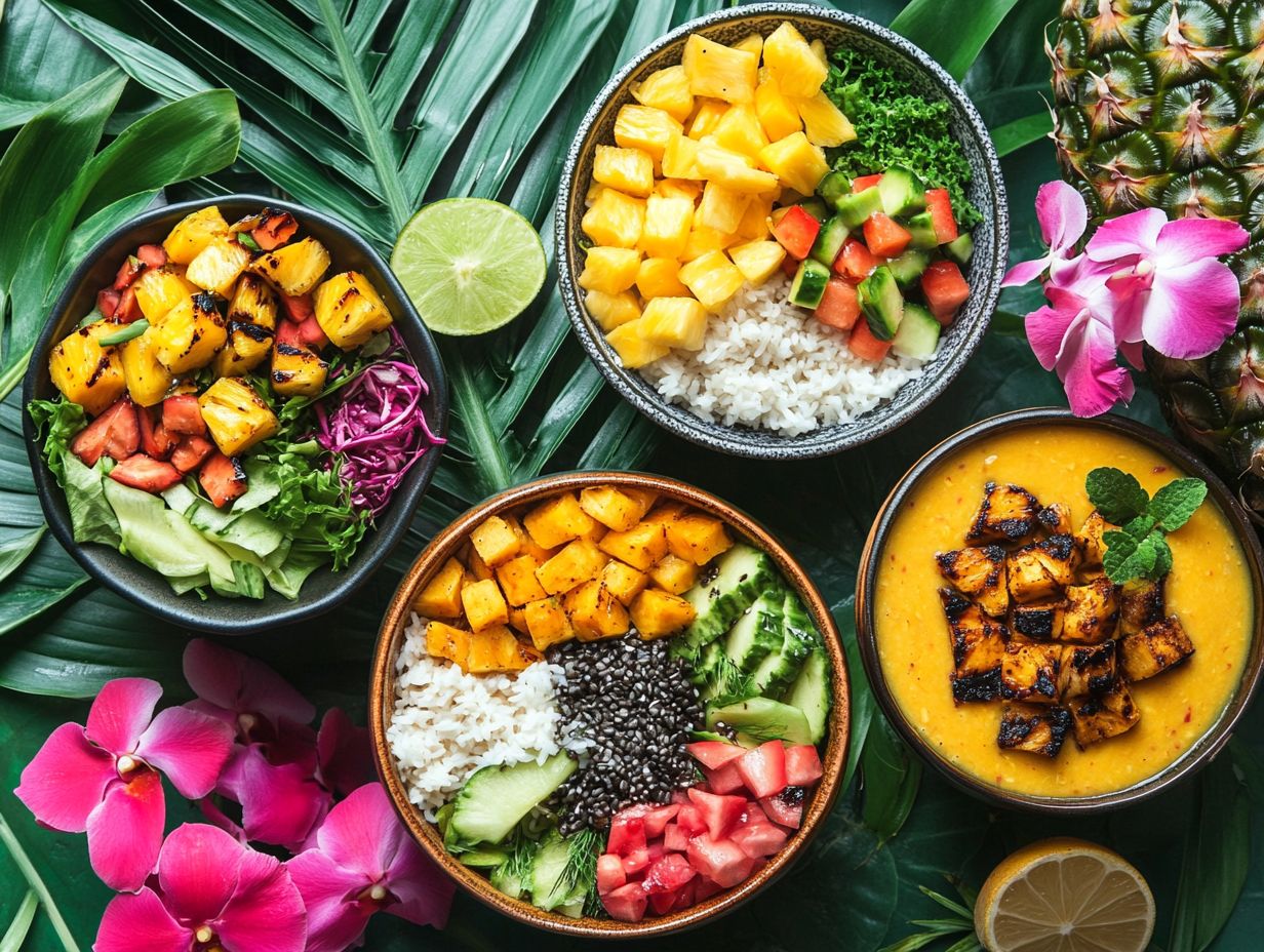 Popular Vegan Hawaiian Dishes