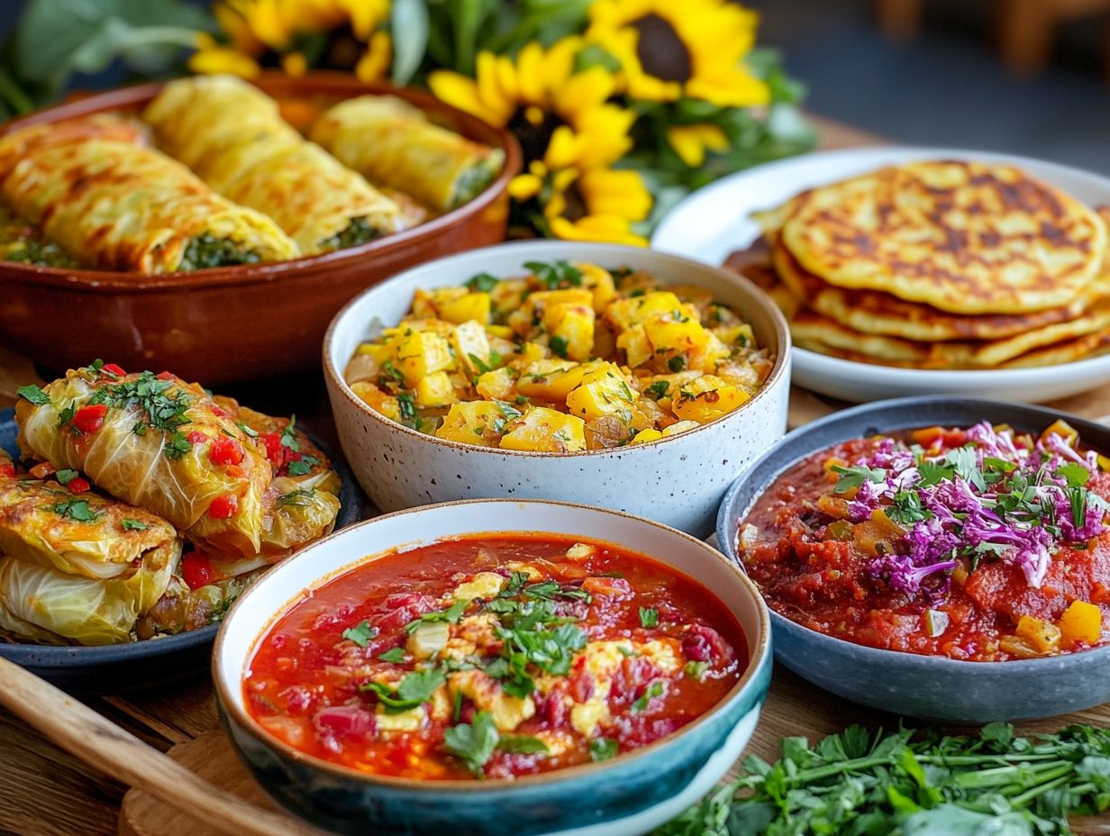 Plant-Based Versions of Classic Ukrainian Entrees