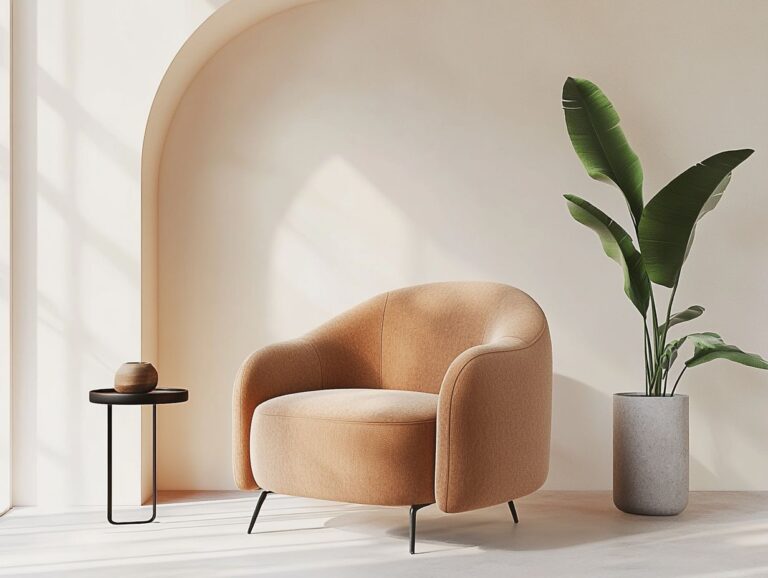 Modern and Sustainable Vegan Chair for Your Space