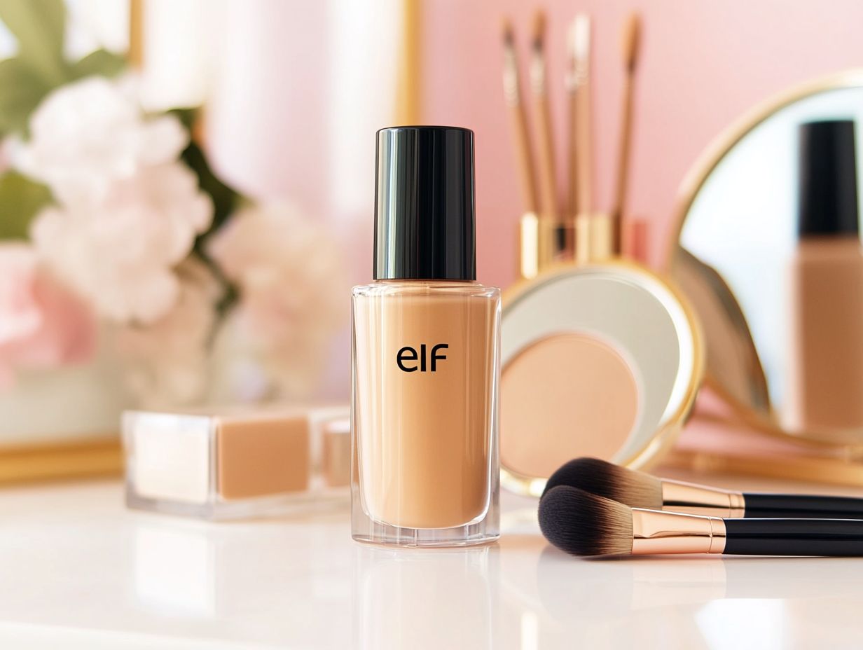 What Are the Ingredients Used in e.l.f. Cosmetics Vegan Foundation?