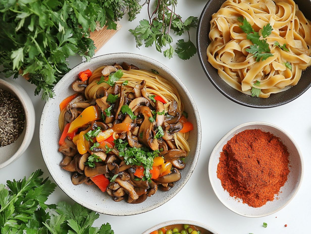 Shiitake Mushroom Stir-Fry