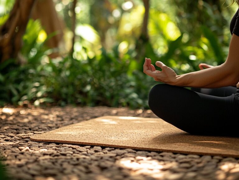 Durable Cork Yoga Mat for a Greener Yoga Routine