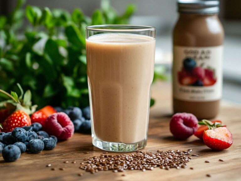 Rich and Creamy Vegan Flax Milk for Dairy-Free Enjoyment