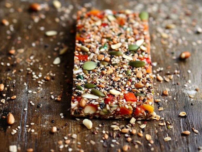 Wholesome Vegan Snack Bars with a Delicious Twist