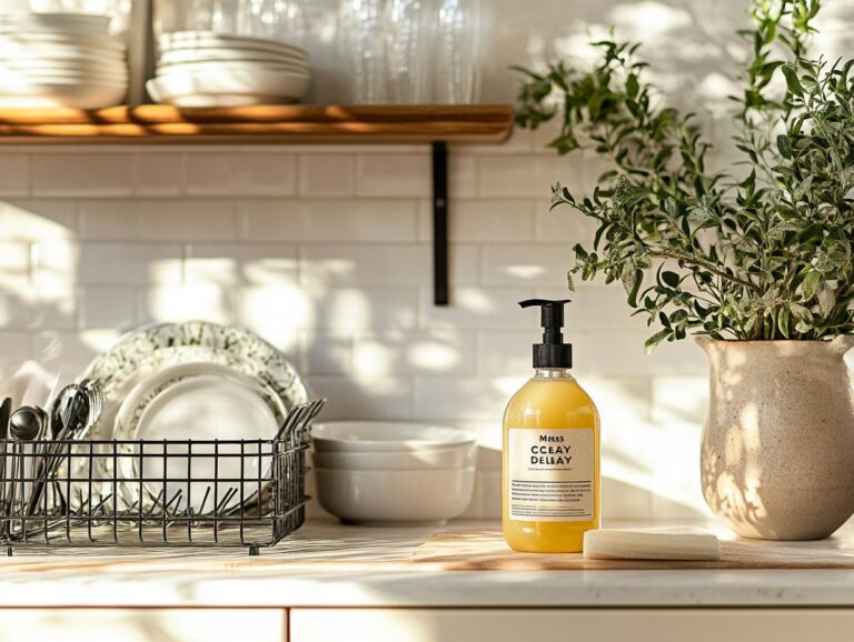 Eco-Friendly Dish Soap for a Clean, Vegan Kitchen