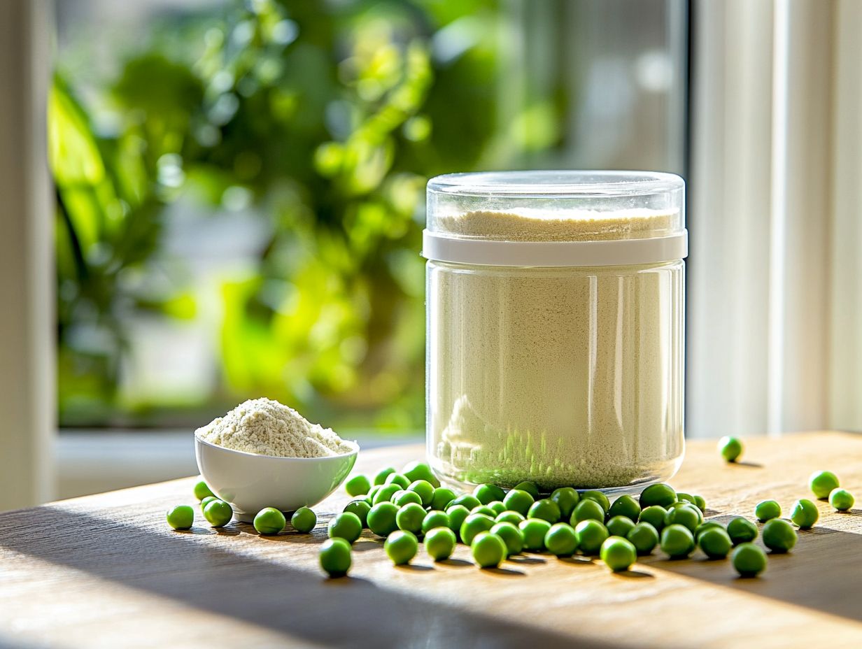 What are the Alternatives to NOW Sports Pea Protein?