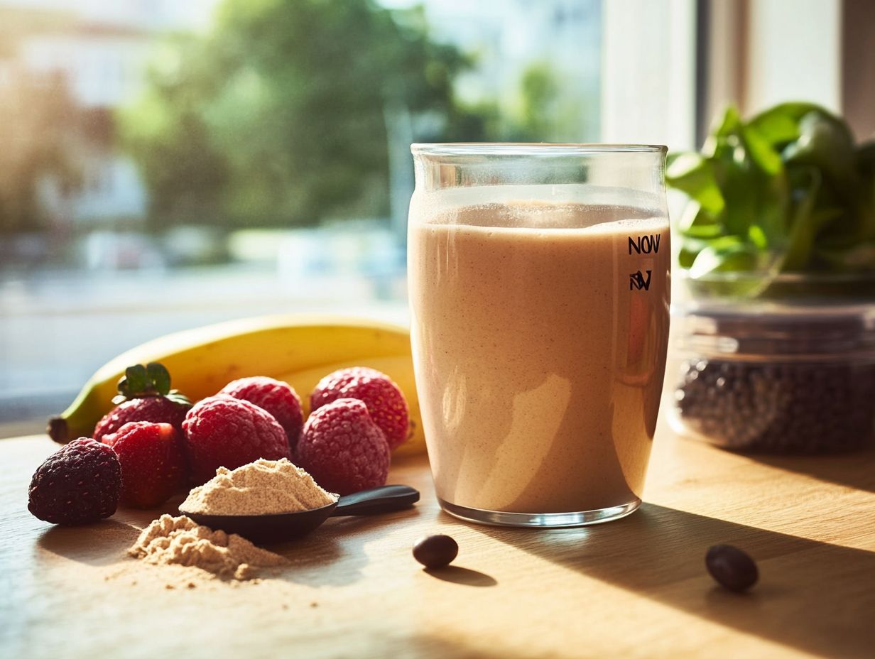 1. As a Post-Workout Shake with Protein Benefits