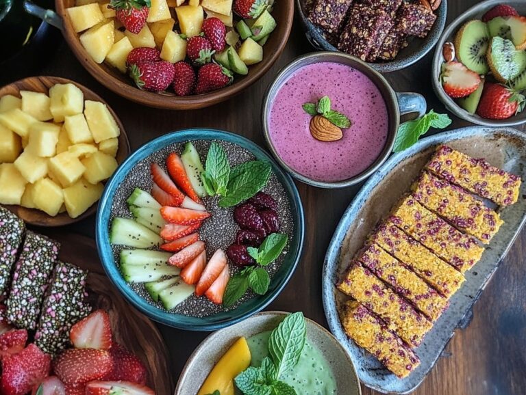 Healthy Raw Vegan Breakfasts