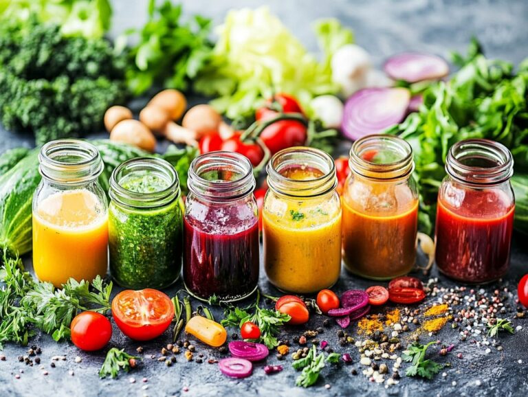 Oil-Free Raw Salad Dressings