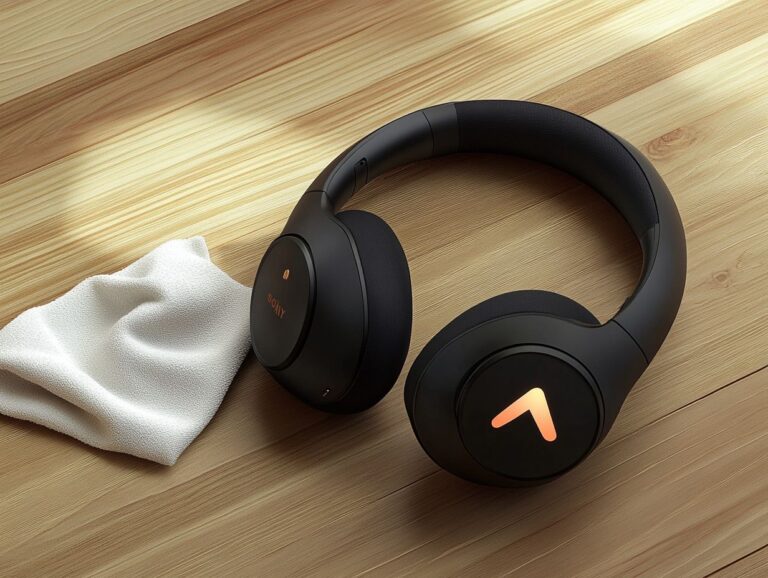 Premium Vegan Over-Ear Headphones for Noise-Free Listening