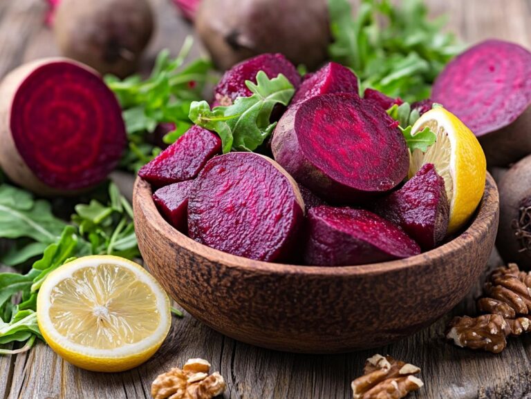 Sweet Vegan Beet Recipes