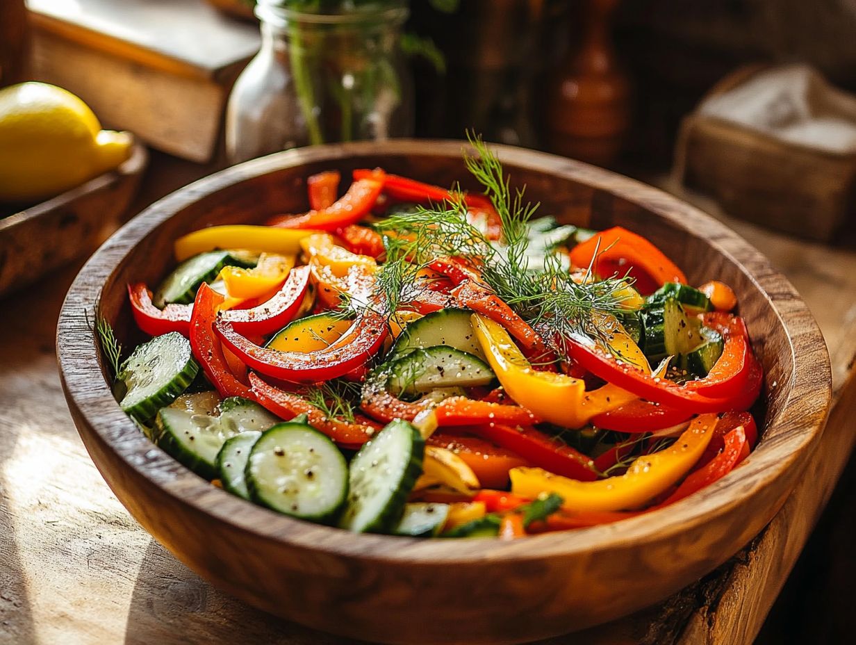 Fennel Salad with Citrus Dressing