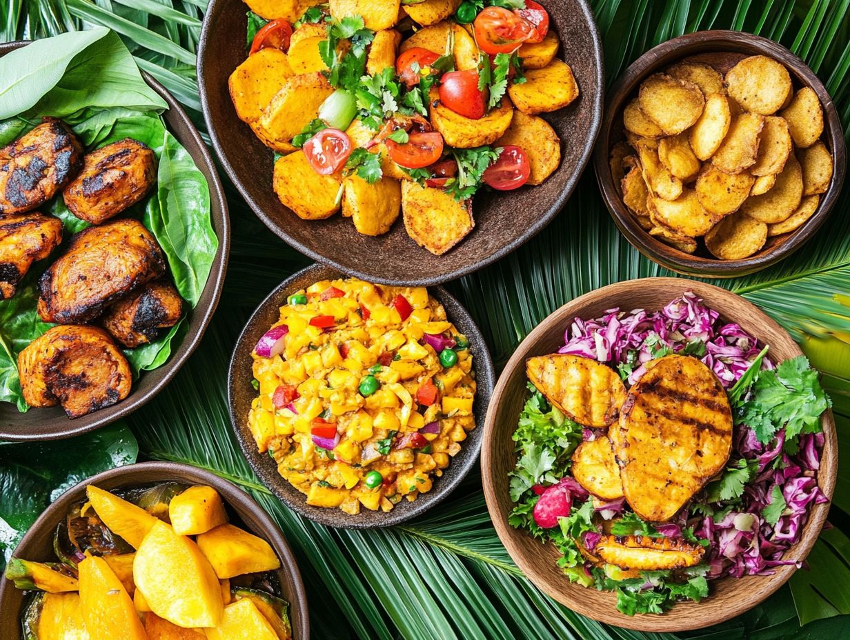 Popular Vegan Haitian Dishes