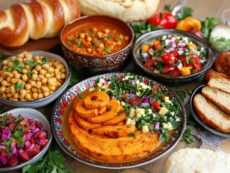 Traditional Vegan Jewish Dishes