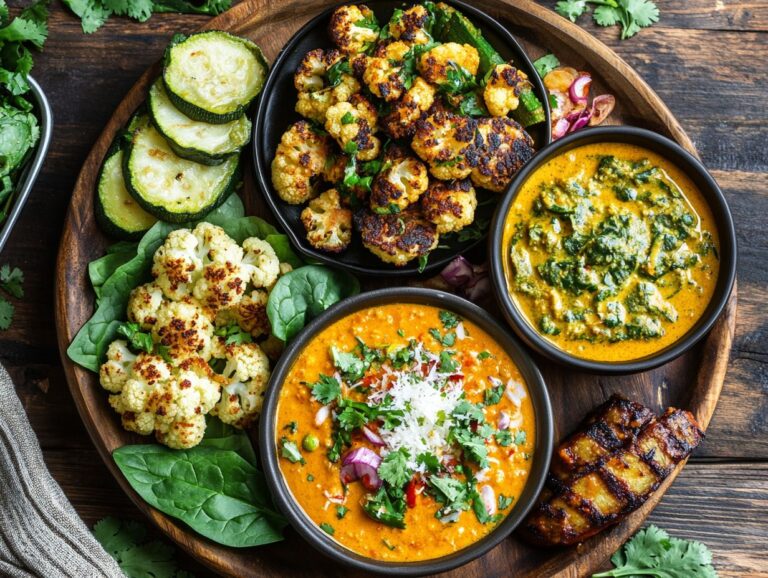 Food Lovers Keto-Friendly Vegan Indian Dishes