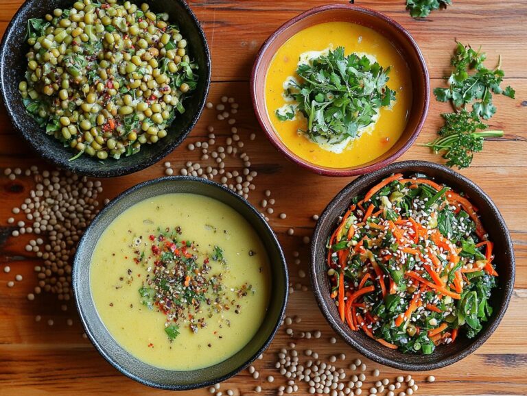 Protein-Packed Vegan Mung Bean Meals