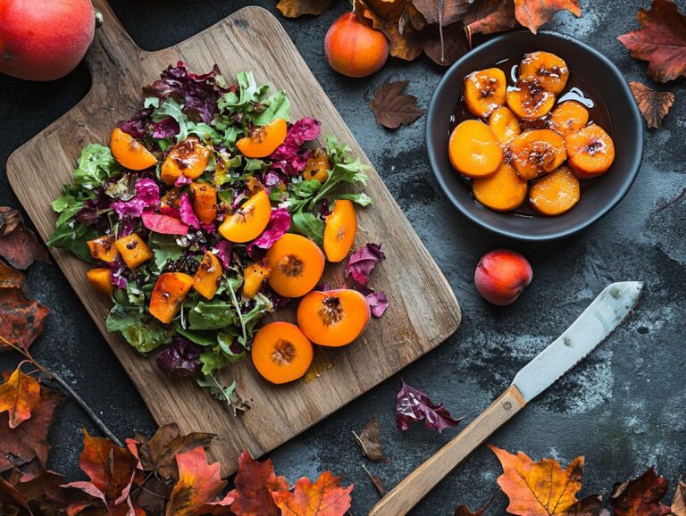 Seasonal Vegan Persimmon Ideas