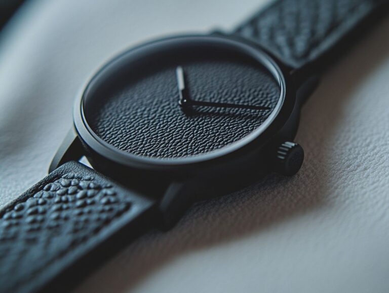 Sleek and Sustainable Watch Designed for Conscious Living